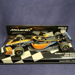 画像1: 新品正規荷品●PMA1/43 McLAREN MCL36 BAHRAIN GP 2022 (L.ノリス） #4