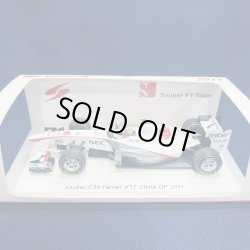 画像1: セカンドハンド品●SPARK1/43 SAUBER C30 CHINA GP 2011 (S.ペレス）#17