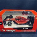 再入荷●新品正規入荷品●burago1/43 FERRARI F1-75 2022 (C.ルクレール）#16