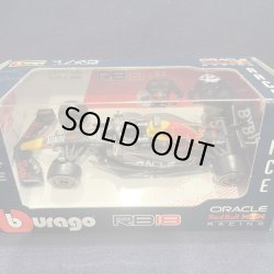 画像1: 再入荷●新品正規入荷品●burago1/43 RED BULL RB18 2022(M.フェルスタッペン）#1