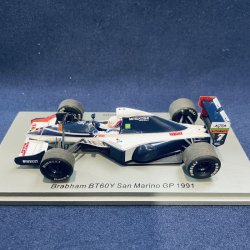 画像1: 新品正規荷品●SPARK1/43 BRABHAM BT60Y SAN MARINO GP 1991 (M.BRUNDLE）#7