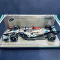 新品正規荷品●SPARK1/43 MERCEDES PETRONAS W13 4th BELGIUM GP 2022 (G.ラッセル）#63