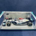 新品正規荷品●SPARK1/43 MERCEDES PETRONAS W13 BELGIUM GP 2022 (L.ハミルトン）#44