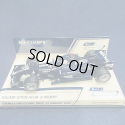 画像1: セカンドハンド品●PMA1/43 WILLIAMS TOYOTA FW29B JEREZ TEST 2008 (N.ロズベルグ）