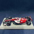 新品正規荷品●SPARK1/43 ALFA ROMEO C42 5th PLACE EMILIA ROMAGNA GP 2022 (V.ボッタス） #77 