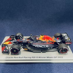 画像1: 新品正規荷品●SPARK1/43 ORACLE RED BULL RB18 WINNER MIAMI GP 2022 (M.フェルスタッペン）#1