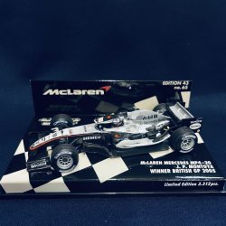 画像1: セカンドハンド品●PMA1/43 McLAREN MERCEDES MP4-20 WINNER BRITISH GP (J.P.モントーヤ） 2005