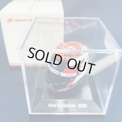 画像1: 新品正規入荷品●SPARK 1/8 ALFA ROMEO 2020 ミニチュアヘルメット (K.ライコネン）