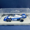 新品正規荷品●専用アクリルケース付●SPARK1/18 TYRRELL P34 GERMAN GP 1977 (R.ピーターソン）#3 