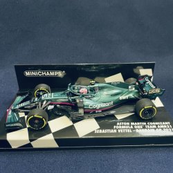 画像1: セカンドハンド品●PMA 1/43 ASTON MARTIN AMR21 BAHRAIN GP 2021 (S.ベッテル）#5