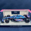 新品正規荷品●SPARK1/43 BWT ALPINE A522 5th BRAZILIAN GP 2022 (F.アロンソ）#14