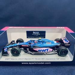 画像1: 新品正規荷品●SPARK1/43 BWT ALPINE A522 4th JAPANESE GP 2022 (E.オコン）#31