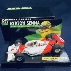 画像1: セカンドハンド品●PMA 1/43 セナコレNo4 PENSKE CHEVROLET 1993 (A.セナ）