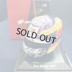 画像1: 新品正規入荷品●SPARK1/5 ALFA ROMEO ミニヘルメット 2022 周冠宇（ジョウ・グアンユー）#24