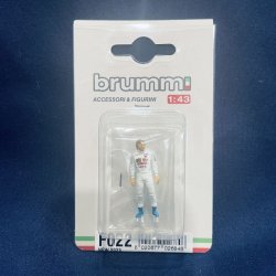 画像1: 新品正規入荷品●brumm 1/43 G.ビルヌーブ ミニフィギュア 1981 (ノーマル）