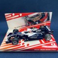 セカンドハンド品●ユーロスポーツ別注●一貴コレクション●PMA1/43 WILLIAMS　SHOWCAR 2008 （中嶋一貴）#8