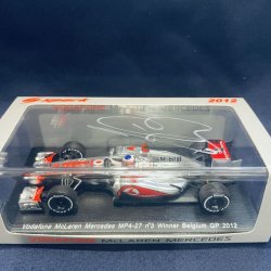 画像1: セカンドハンド品●直筆サイン入り●SPARK1/43 McLAREN MERCEDES MP4-27 WINNER BELGIUM GP 2012 (J.バトン）#3