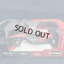 画像1: 新品正規入荷品●burago1/43 ALFA ROMEO C43 (V.ボッタス）2023 #77