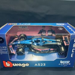 画像1: 新品正規入荷品●burago1/43 ALPINE A523 (E.オコン）2023 #31