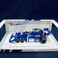 新品特別入荷品●ROMU別注●SPARK1/43 TYRRELL P34 PROTOTYPE SILVERSTONE FIRST TEST (P.デパイエ）