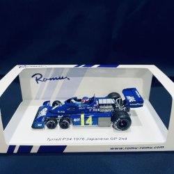 画像1: 新品特別入荷品●ROMU別注●SPARK1/43 TYRRELL FORD P34 JAPANESE GP 1976 (P.デパイエ）#4