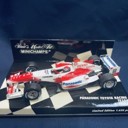 画像1: セカンドハンド品●希少車●PMA 1/43 PANASONIC TOYOTA RACING TF104 (J.TRULLI) #16