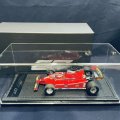 新品正規入荷品●KYOSYO 1/43 FERRARI 126C QUALIFYING ITALY GP IMOLA 1980 (G.ビルヌーブ）#2 ※フィギュア付