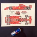 ●特価品●大判●David Wilson作 エアーブラシプリント FERRARI F2007 WORLD CHAMPION (K.ライコネン）2007