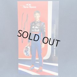 画像1: TORO ROSSO 直筆サイン入りドライバーカード (P.ガスリー） 