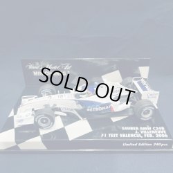 画像1: セカンドハンド品●PMA1/43 SAUBER BMW C24B F1 TEST VALENCIA 2006 (J.ビルヌーブ）#17