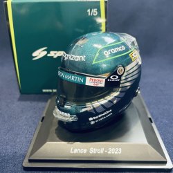 画像1: 新品正規入荷品●SPARK1/5 ASTON MARTIN 2023 L.ストロール ミニヘルメット