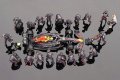 新品正規入荷品●TSM 1/64 RED BULL RACING RB18 WINNER ABU DHABI GP 2022 ピットクルーセット (M.フェルスタッペン）