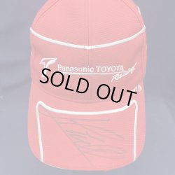 画像1: 特価品●TOYOTA F1 J.トゥルーリ 直筆サイン入りキャップ