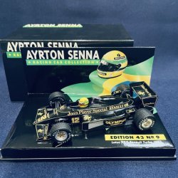 画像1: セカンドハンド品●PMA1/43 SENNA COLLECTION No9 LOTUS RENAULT 97T  (A.セナ） 1985