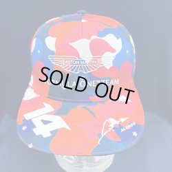 画像1: 並行輸入品●アストンマーティン 公式 USA GP仕様 ドライバー キャップ (F.アロンソ）