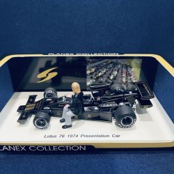 画像1: セカンドハンド品●PLANEX特注●SPARK 1/43 LOTUS 76 PRESENTATION CAR (R.ピーターソンフィギュア付） #1