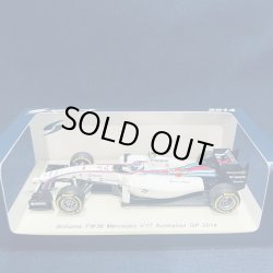画像1: セカンドハンド品●SPARK 1/43 WILLIAMS MERCEDES FW36 AUSTRALIAN GP 2014 (V.ボッタス）#77