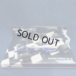 画像1: カンドハンド品●PMA1/43 WILLIAMS RENAULT FW16 (A.セナ） ※白文字台紙
