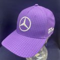 並行輸入品●MERCEDES AMG PETRONAS F1 2023 ルイス ハミルトン キャップ - パープル