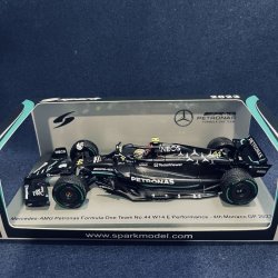 画像1: 新品正規入荷品●SPARK1/43 MERCEDES-AMG W14E 4th MONACO GP 2023 (L.ハミルトン）#44