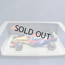 画像1: セカンドハンド品●SPARK 1/43 VENTURI LARROUSSE LAMBORGHINI LC92 SOUTH AFRICA GP 1992 (片山右京） #30