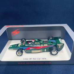 画像1: セカンドハンド品●SPARK 1/43 LOTUS 80 TEST CAR (M.アンドレッティ）#1