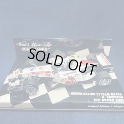 画像1: セカンドハンド品●PMA1/43 HONDA RA106 TEST DRIVER 2006 (A.デビットソン）#36