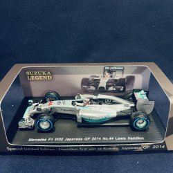 画像1: セカンドハンド品●鈴鹿サーキット別注●SPARK1/43 MERCEDES W05 JAPANESE GP 2014 (L.ハミルトン） #44