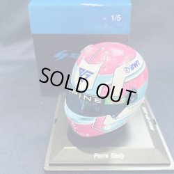 画像1: 新品正規入荷品●SPARK1/5 ALPINE MIAMI GP 2023 P.ガスリー ミニヘルメット