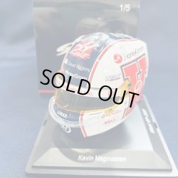 画像1: 新品正規入荷品●SPARK1/5 HAAS F1 MIAMI GP 2023 K.マグヌッセン ミニヘルメット