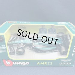 画像1: 再入荷●新品正規入荷品●burago1/43 ASTON MARTIN AMR23 (F.アロンソ）2023 #14