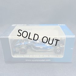 画像1: 新品正規入荷品●SPARK 1/64 WILLIAMS FW45 6th BRITISH GP WILLIAMS 800th (A.アルボン）#23