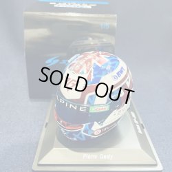 画像1: 新品正規入荷品●SPARK1/5 ALPINE BRITISH GP 2023（P.ガスリー）ミニヘルメット 