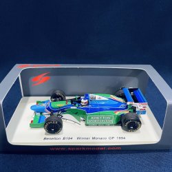 画像1: セカンドハンド品●SPARK1/43 BENETTON B194 WINNER MONACO GP 1994 (M.シューマッハ）#5